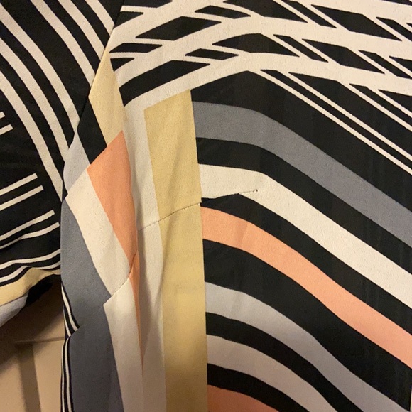 F&F long sleeve button up print shirt US14 - Picture 6 of 8